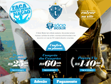 Tablet Screenshot of paysandu.com.br